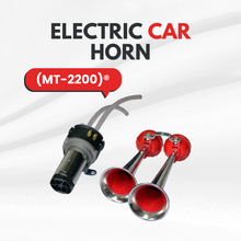 Load image into Gallery viewer, Premium 12V Electric Car Horn - Dual Pipe, Best Quality